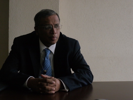 M.A. Sumanthiran, tamilsk parlamentsledamot.