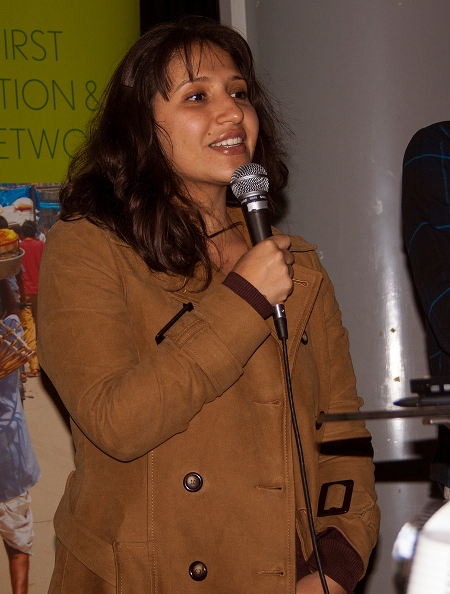 Johanna Rocha från Tierra Digna i Colombia.