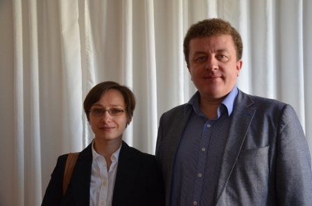 Iryna Vidanava och Andrei Aliaksandrau beskriver situationen för oberoende medier i Vitryssland. 