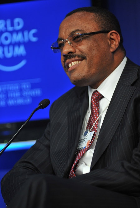  Hailemariam Desalegn Boshe är premiärminister och ledare för EPRDF sedan Meles Zenawi avled 2012.