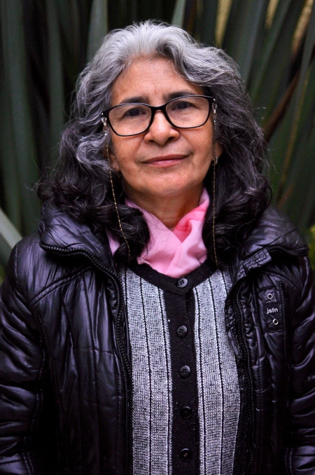 María Ruth Sanabria Rueda har återvänt efter 15 år i landsflykt. 
