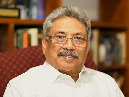 Gotabaya Rajapaksa.