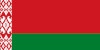 Den officiella flaggan i Belarus.