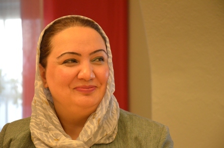 Shukria Barakzai aspirerar på presidentposten i valet 2014.