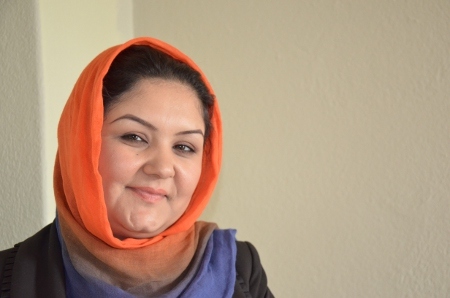 Rangina Kargar företräder den unga generationen afghaner som tror på demokrati och mänskliga rättigheter. 