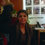 Lanja Abdulla på Bio Rio i Stockholm.