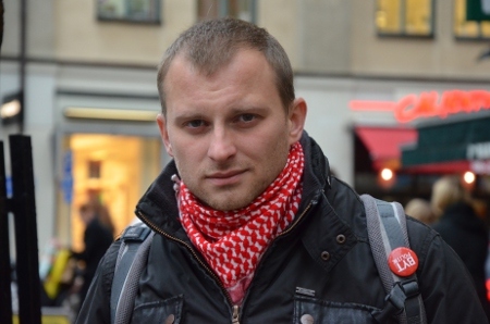 Aleksej Sachnin har sökt asyl i Sverige. 