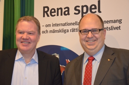 Karl-Erik Nilsson och Karl-Petter Thorwaldsson.