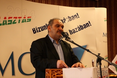 Aladár Horváth är talesperson i MCP och en välkänd romsk människorättsaktivist. 