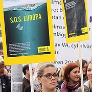 S.O.S Europa är Amnestys nya kampanj.