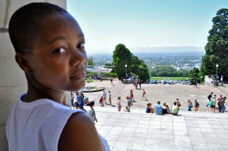 Nhlalala Rithatso från provinsen Limpopo är student vid Kapstadens universitet och tillhör den generation som vuxit upp i ett demokratiskt Sydafrika och nu får vara med och rösta för första gången.