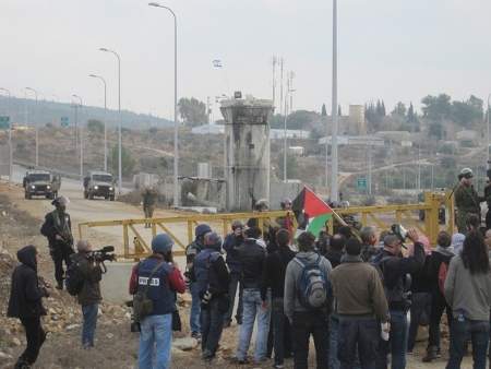 Invånare i Nabi Saleh på Västbanken har tillsammans med aktivister protesterat i över fyra år mot att israeliska bosättare stjäl deras land och vatten.