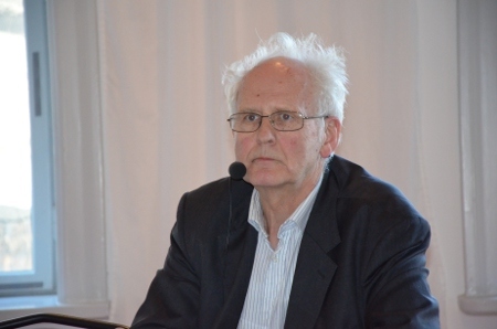 Ingmar Oldberg, forskare vid Utrikespolitiska Institutet, pratade om Rysslands agerande i Ukraina.