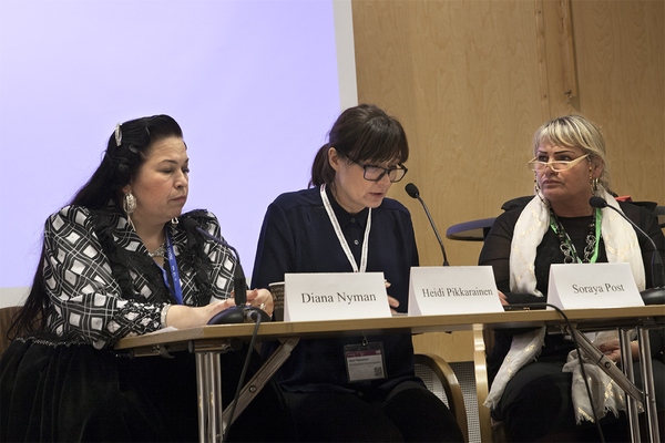 Diana Nyman, Heidi Pikkarainen och Soraya Post är ledamöter i Kommissionen mot antiziganism.
