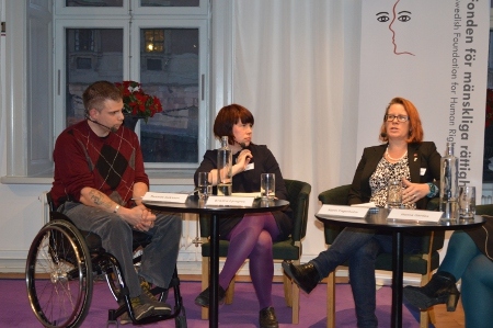 Rasmus Isaksson, Kristina Ljungros och Karin Fagerholm.