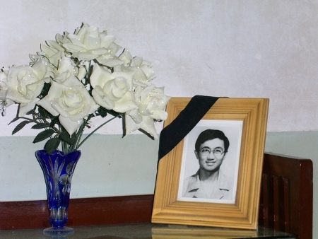 Den 29-årige ingenjören Yuan Li var en av dem som sköts ihjäl på Himmelska fridens torg i Peking i juni 1989. 