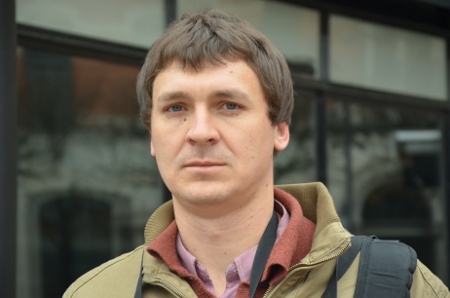 Dimitrij Sjevtjenko från Environmental Watch on North Caucasus vill trots svårigheterna för miljörörelsen stanna i Ryssland. 