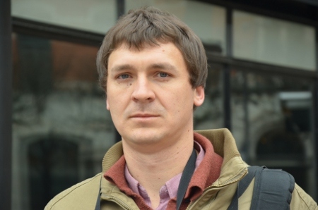 Dimitrij Sjevtjenko från Environmental Watch on North Caucasus vill trots svårigheterna för miljörörelsen stanna i Ryssland.