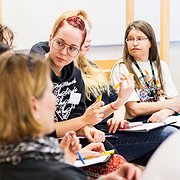 Pauline Schneberger och Maria Eklund var två av deltagarna.