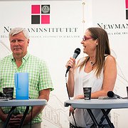 Lars Ohly (V), Bodil Valero (MP), och Ulrik Nilsson (M)
