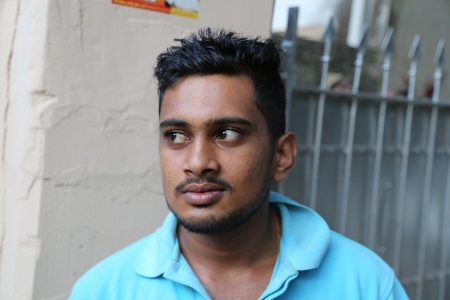 Ushanthan studerar juridik i Jaffna och är medlem i TNA:s ungdomsparlament.