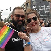Edin Omanovic och Sara Jovic kunde inte hitta sina kompisar.