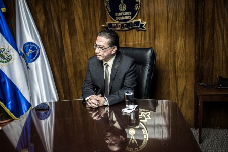 David Morales. El Salvadors Ombudsman för mänskliga rättigheter.
