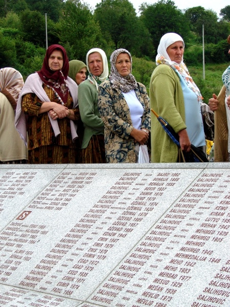 Minnesceremoni i Srebrenica 11 juli 2007.