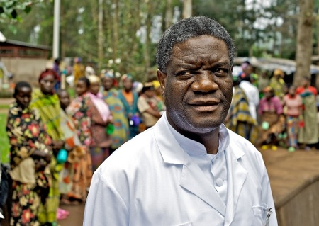 Denis Mukwege har tilldelats en rad internationella utmärkelser, däribland Palmepriset år 2008.