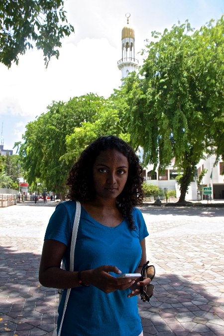 Shauna Aminath tillhör MDP och hotas av fängelse för ”terrorism”.