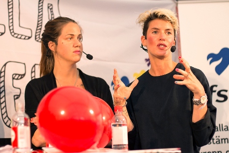 Ida Östensson och Nina Rung gläds åt den utredning som i höst väntas föreslå ”samtycke” i sexualbrottslagstiftningen vilket det nu verkar finnas en bred politisk enighet kring.
