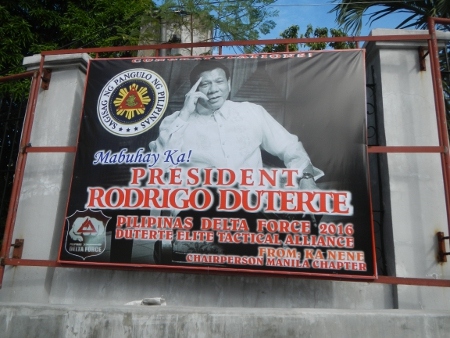 Rodrigo Duterte vann presidentvalet i Filippinerna i våras.