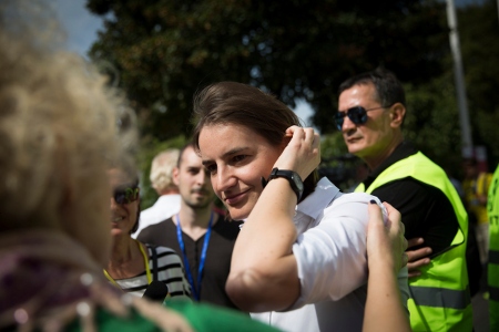 Ana Brnabic är Serbiens första öppet homosexuella minister.