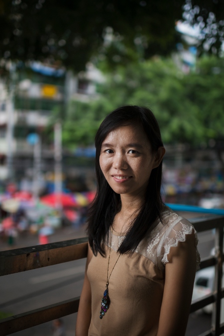 FRI AKTIVIST. Studentledaren Phyoe Phyoe Aung är åter fri och funderar på att ge sig in i politiken.