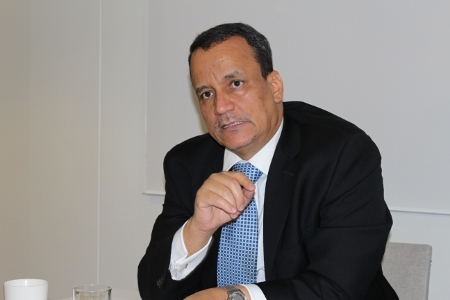 Ismail Ould Cheikh Ahmed är tidigare mauretansk diplomat som sedan i april 2015 är FN:s sändebud för Jemen.