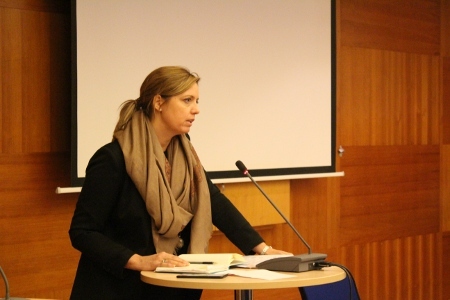 Michaela Friberg Storey, operationell chef för Svenska Röda Korsets internationella insatser.