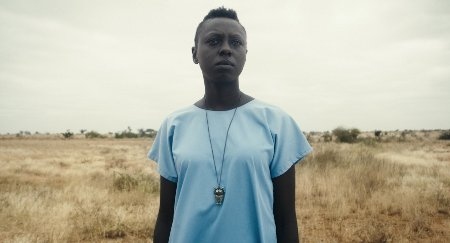 Nyokabi Gethaiga i kenyanska filmen ”Kati Kati”.