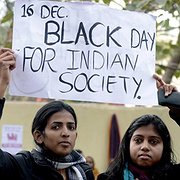  Gängvåldtäkten på en buss i Delhi den 16 december 2012 ledde till stora protester runt om i Indien.