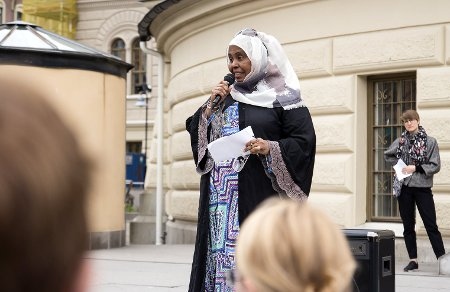 Amun Abdullahi varnar för risken att skicka tillbaka flyktingarna i Dadaab till Somalia.