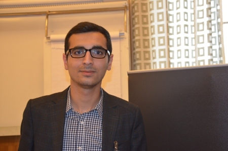 Necmin Kamilsoy är människorättsaktivist och son till en av Azerbajdzjans främsta människorättsförsvarare, Intigam Alijev, som satt fängslad 2015-2016.