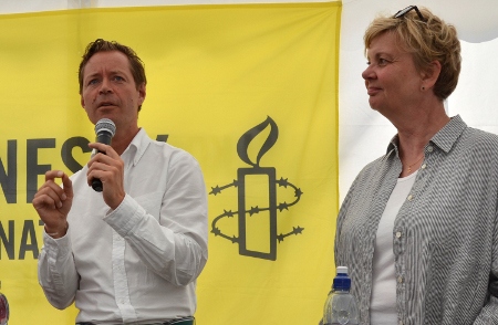 Måns Molander och Madelaine Seidlitz.