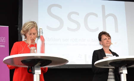 Kristina Henschen och Mariann Eriksson.