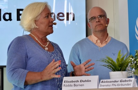 Elisabeth Dahlin och Aleksander Gabelic.