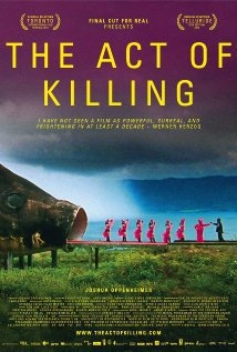 Joshua Oppenheimers film ”Act of Killing” (2012) var en chockerande dokumentärfilm om massmorden 1965-1966.