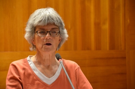 Andrea Bodekull, ansvarig för individarbete på svenska Amnesty, hjälpte till under den internationella dödsstraffskonferensen i Stockholm 1977.