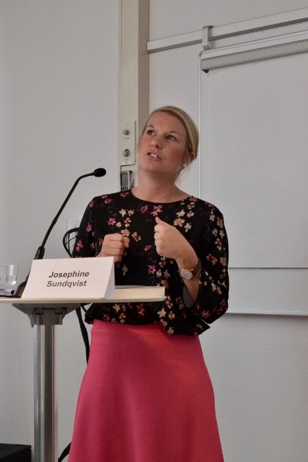Josephine Sundqvist,aktiv i Svenska kyrkan och doktorand.