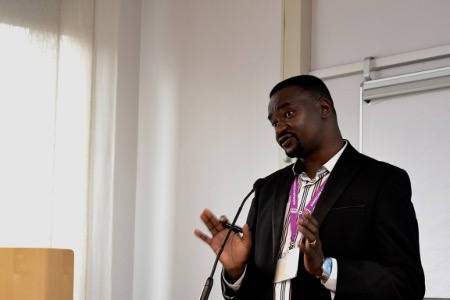 Paul Mmbando från Evangelisk-lutherska kyrkan i Tanzania.