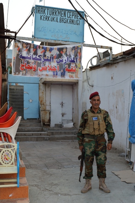 Partimilis i Kirkuk kopplad till Irakiska Turkmenska Fronten, ITC.