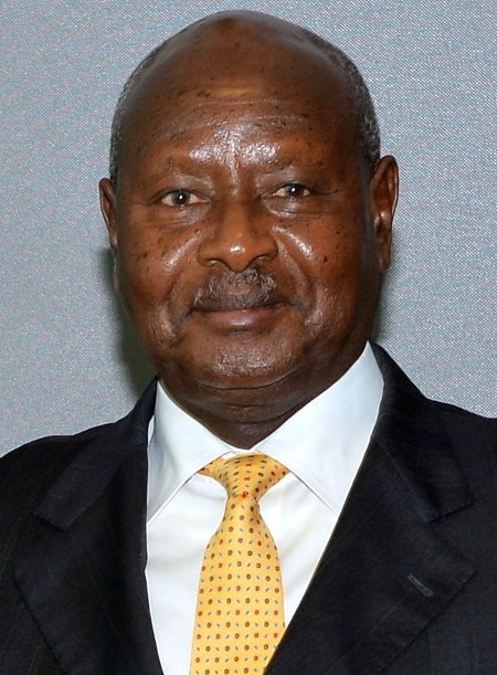 Ugandas president Yoweri Museveni har styrt Uganda sedan 1986.