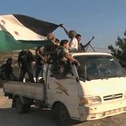 FSA-soldater i Syrien i augusti 2012.